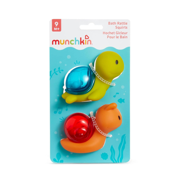 Παιχνίδια Μπάνιου (Σετ 2τμχ) Munchkin Rattle Squirts