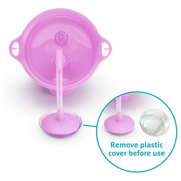 Ποτήρι Εκπαιδευτικό 296ml Με Καλαμάκι Munchkin Tip N Sip Tall Purple