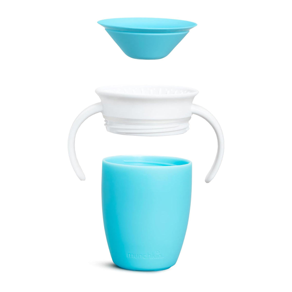 Ποτήρι Εκπαιδευτικό 207ml Munchkin Miracle 360 Blue