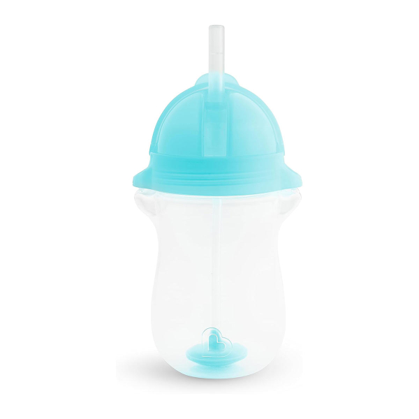Ποτήρι Εκπαιδευτικό 296ml Με Καλαμάκι Munchkin Tip N Sip Tall Blue