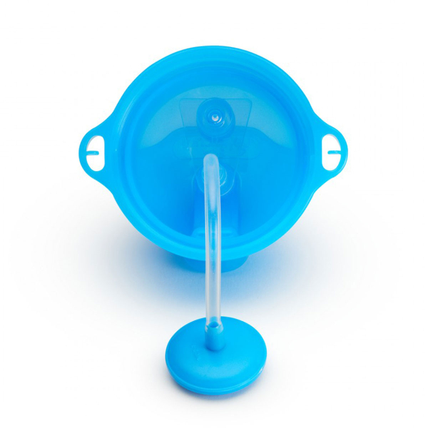 Ποτήρι Εκπαιδευτικό 296ml Με Καλαμάκι Munchkin Tip N Sip Tall Blue