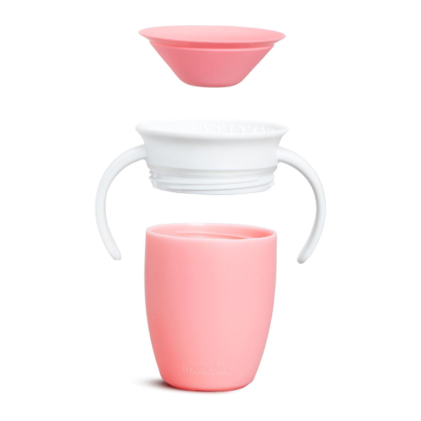 Ποτήρι Εκπαιδευτικό 207ml Munchkin Miracle 360 Pink