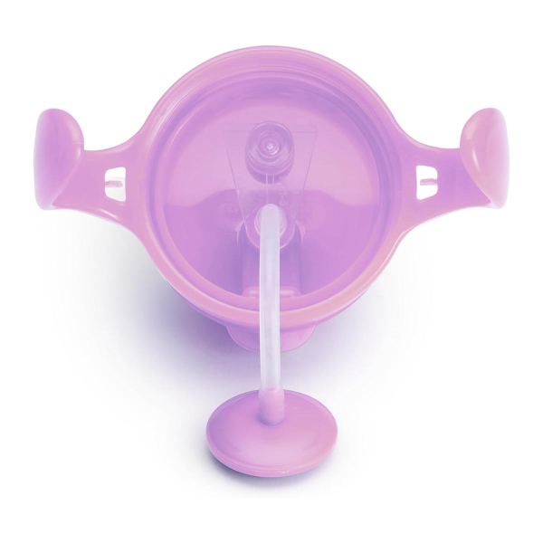 Ποτήρι Εκπαιδευτικό 207ml Με Καλαμάκι Munchkin Tip & Sip Cup Purple