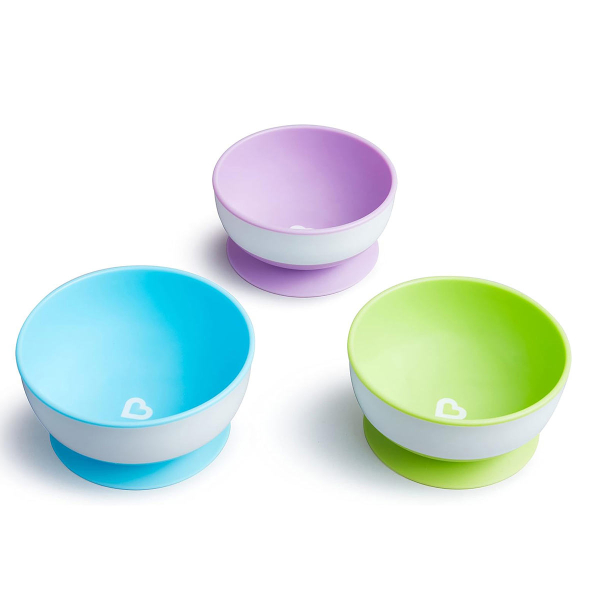 Μπωλ (Σετ 3τμχ) Munchkin Stay - Put