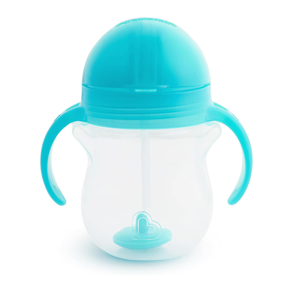 Ποτήρι Εκπαιδευτικό Με Καλαμάκι 207ml Munchkin Tip & Sip Cup Blue