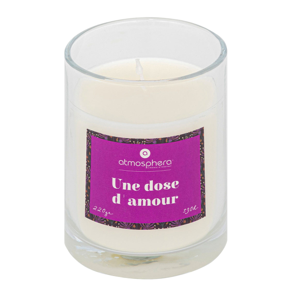 Κερί Αρωματικό 220gr (Φ8.6x10.4) Με ΔΩΡΟ Βραχιόλι A-S Mily Wood 204700A