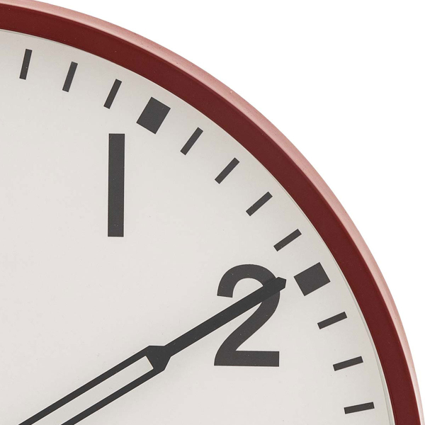 Ρολόι Τοίχου (Φ29) Αθόρυβο A-S Cory 205614 Red