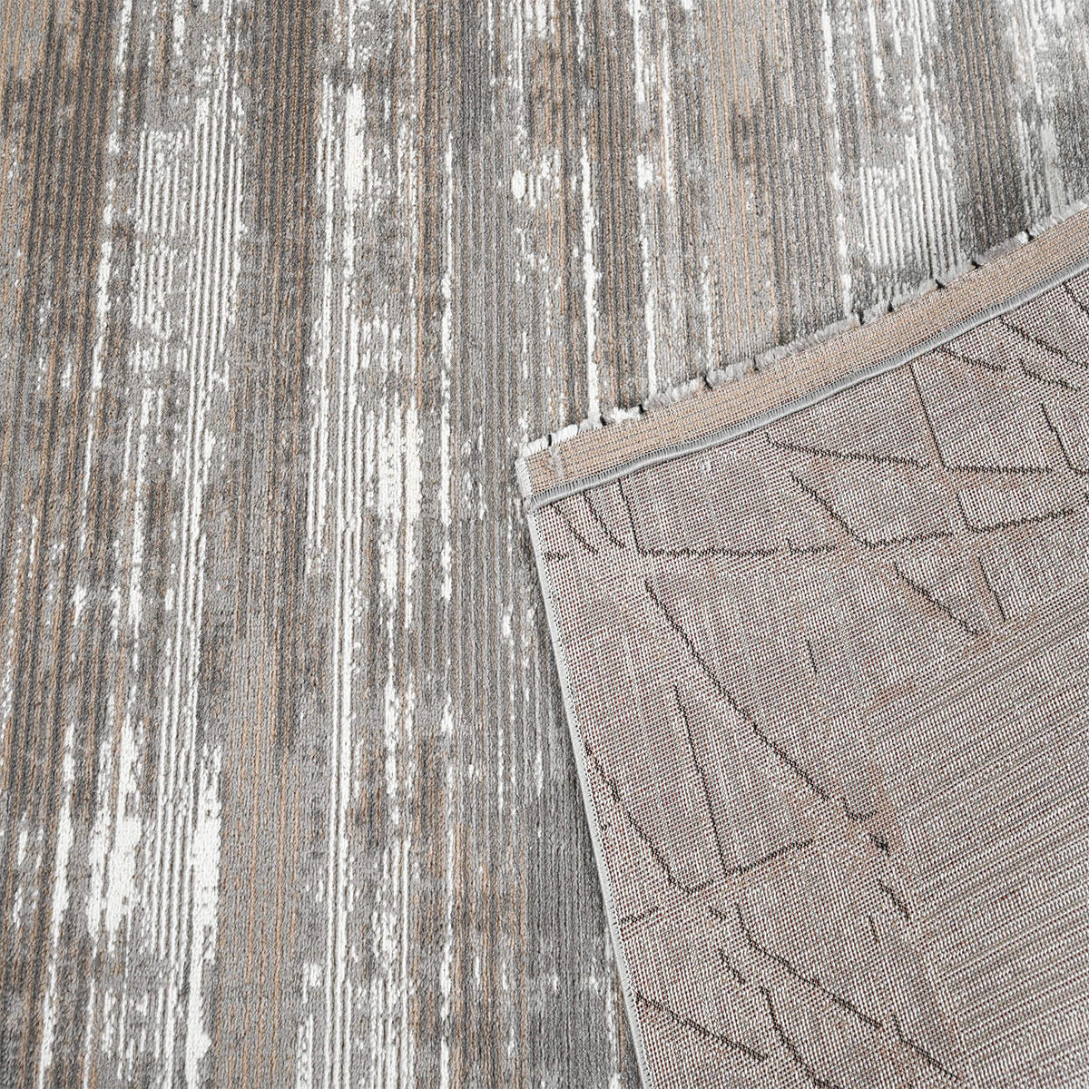Χαλί (160X230) Polcarpet Estia 119 Cream Grey Home Χαλιά Σαλονιού Spitishop
