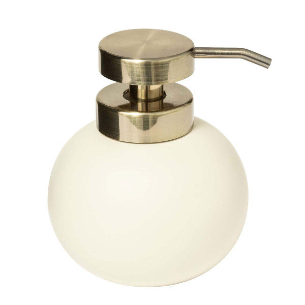 Dispenser Μπάνιου 350ml (Φ11.5x13) F-V Duo Ivoire 200169A