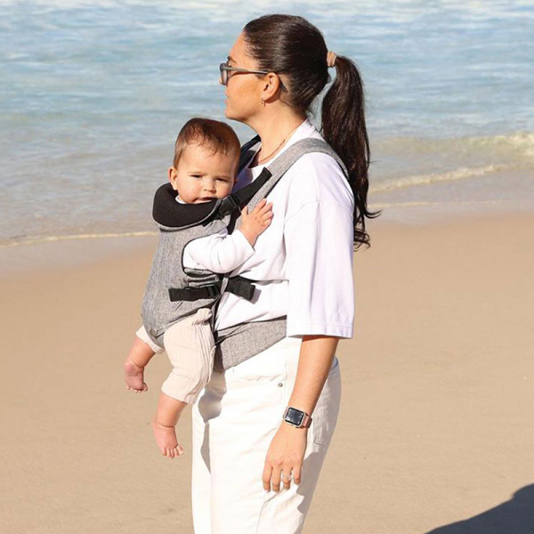 Μάρσιπος Κλασικός (3-12 Μηνών/Έως 15kg) Dreambaby Journey Grey BR78157