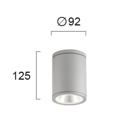 Σποτ Led Εξωτερικού Χώρου Viokef Maroco Silver 4199100 Home Φωτιστικά - Κήπου Spitishop