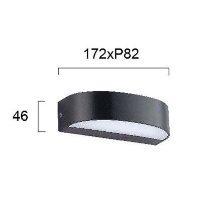 Απλίκα Led Εξωτερικού Χώρου Viokef Sifnos 4282800 Home Φωτιστικά - Κήπου Spitishop