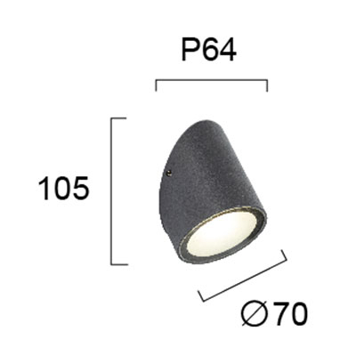 Σποτ Led Εξωτερικού Χώρου Viokef Juno 4286000 Home Φωτιστικά - Κήπου Spitishop