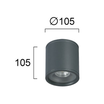 Σποτ Μονόφωτο Viokef Calista 4294101 Home Φωτιστικά Οροφής - Τοίχου Spitishop