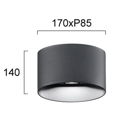 Απλίκα Led Εξωτερικού Χώρου Viokef Tempo 4295000 Home Φωτιστικά - Κήπου Spitishop