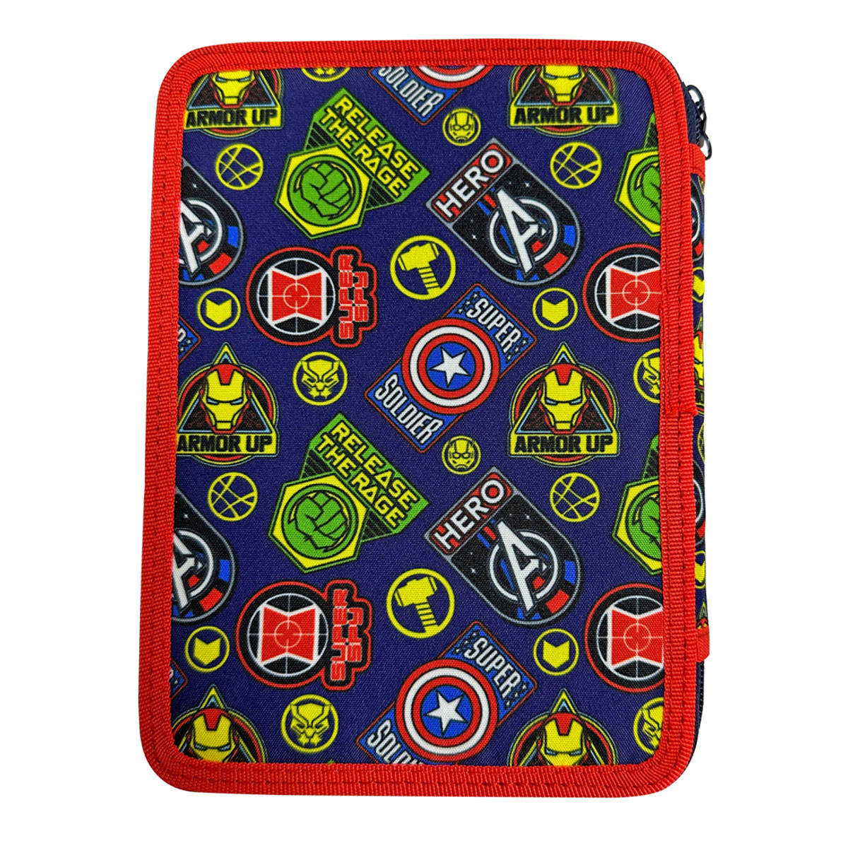 Κασετίνα Διπλή Γεμάτη (21X15X5) Must Avengers Assemble 506105 Home Παιδικά Σχολείο Σχολικές Κασετίνες Spitishop