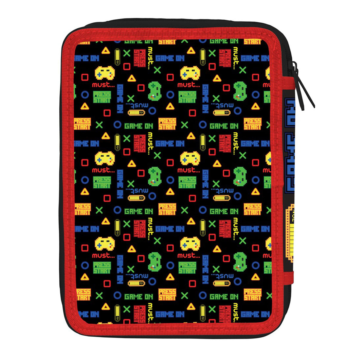 Κασετίνα Διπλή Γεμάτη (21X15X5) Must High Score 585515 Home Παιδικά Σχολείο Σχολικές Κασετίνες Spitishop
