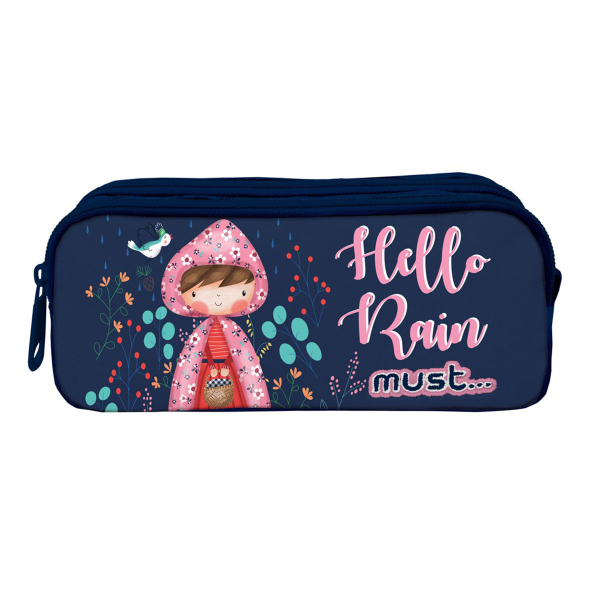 Κασετίνα Διπλή (21x6x9) Must Energy Hello Rain 585570