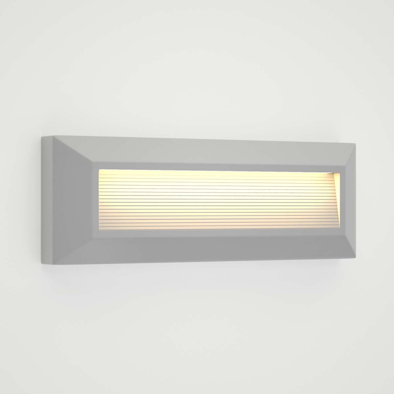 Απλίκα LED Εξωτερικού Χώρου Heronia HER-07 42-0012 Grey