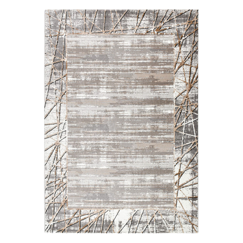 Χαλιά Κρεβατοκάμαρας (Σετ 3τμχ) Polcarpet Estia 119 Cream Grey