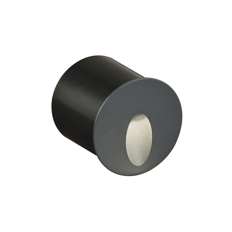 Απλίκα LED Εξωτερικού Χώρου Χωνευτή Viokef Serifos Round 4261100