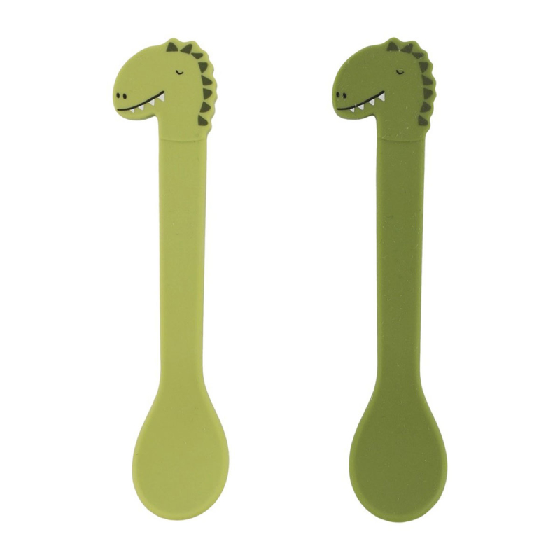 Κουτάλια Φαγητού (Σετ 2τμχ) Trixie Mr.Dino