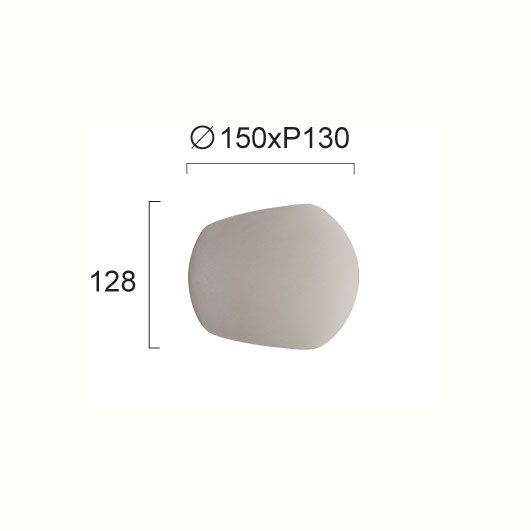 Απλίκα Τοίχου Viokef Sarra Grey 4290201 Home Φωτιστικά Spitishop