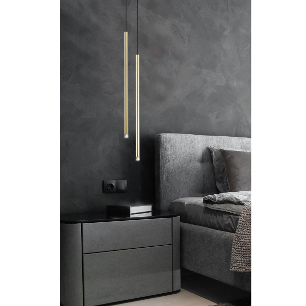 Φωτιστικό Οροφής Μονόφωτο LED Viokef Zenia Gold 4291101