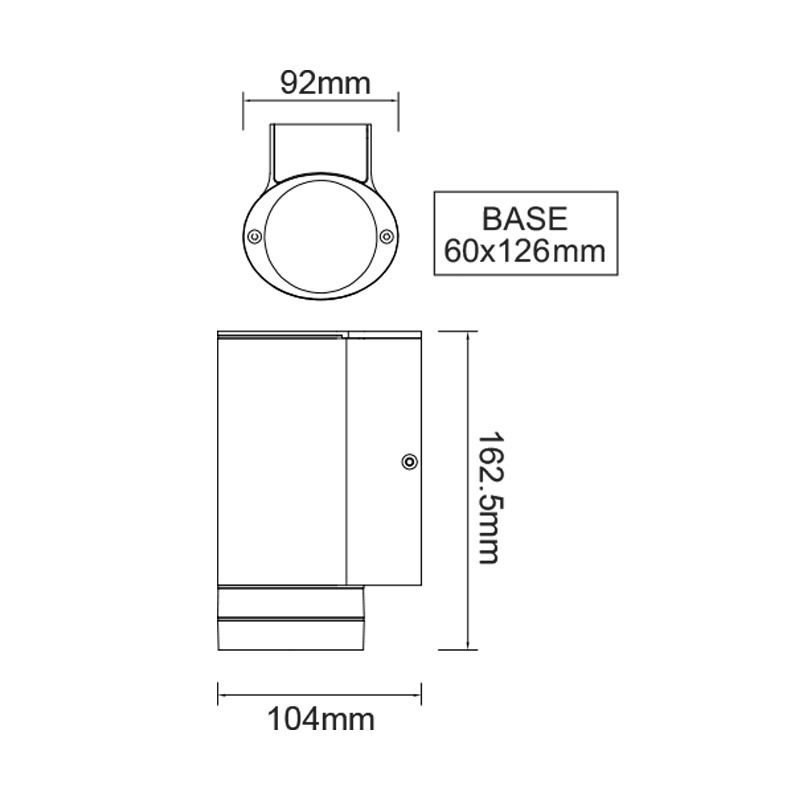 Σποτ Εξωτερικού Χώρου Aca Melitta Lg6006G D Grey Home Φωτιστικά - Κήπου Spitishop