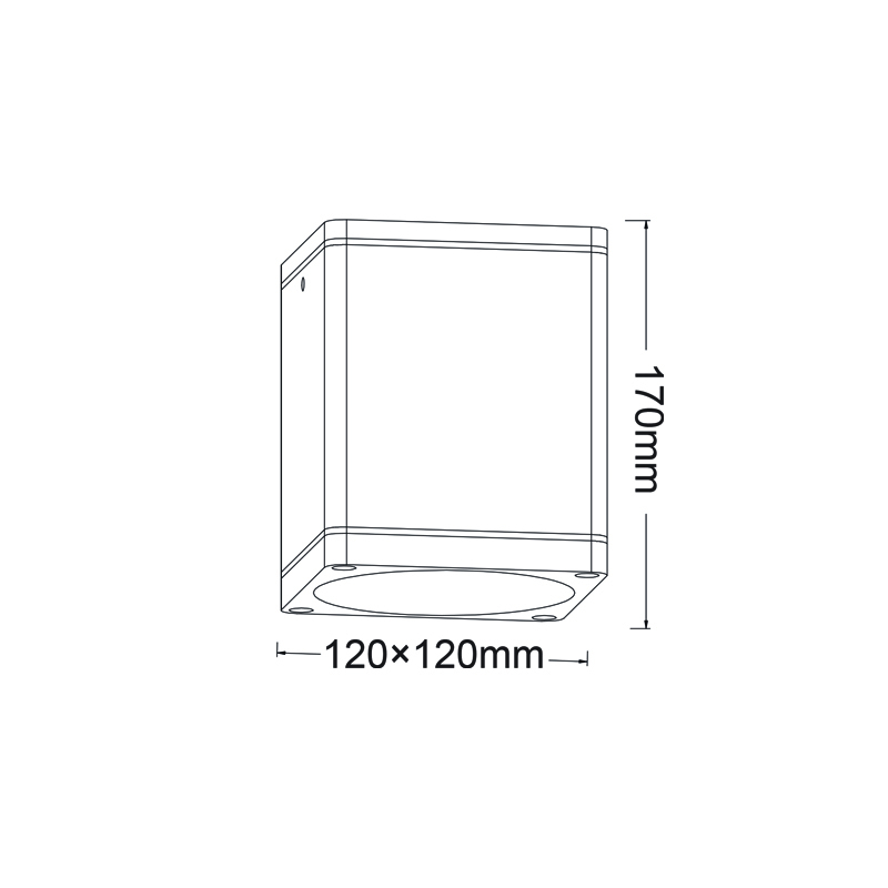 Σποτ Εξωτερικού Χώρου Aca Lg2402E27G Grey Home Φωτιστικά - Κήπου Spitishop