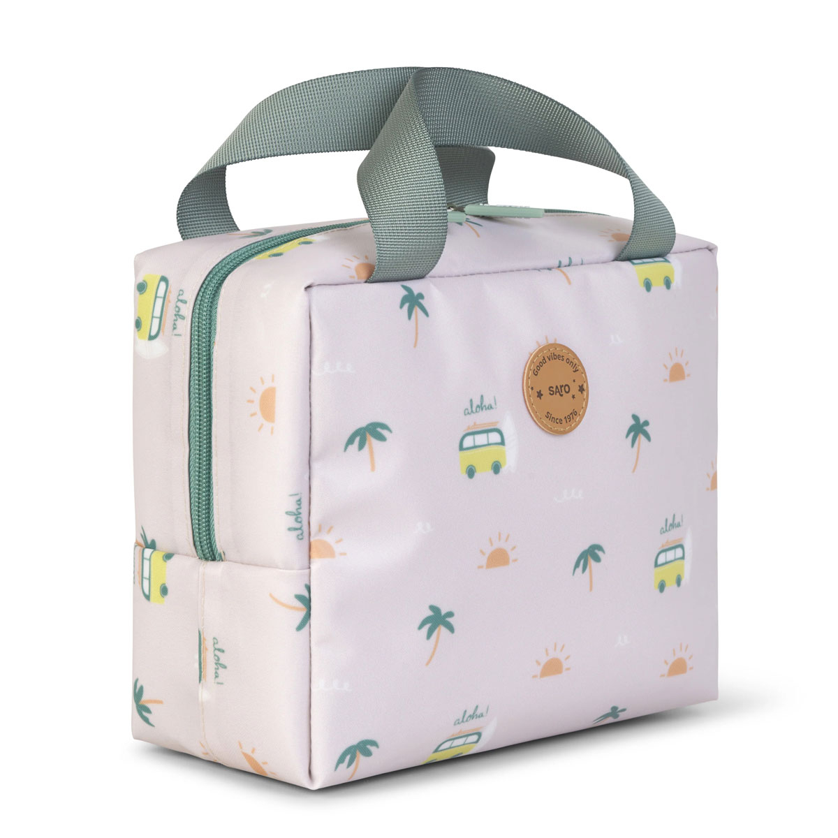Ισοθερμική Τσάντα Φαγητού (24X10X19) Saro Aloha Beige 52509 Home Παιδικά Παιδικές Τσάντες Spitishop
