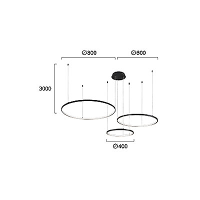 Φωτιστικό Οροφής Led Dimmable Viokef Maximos Black 4301100 Home Φωτιστικά Spitishop