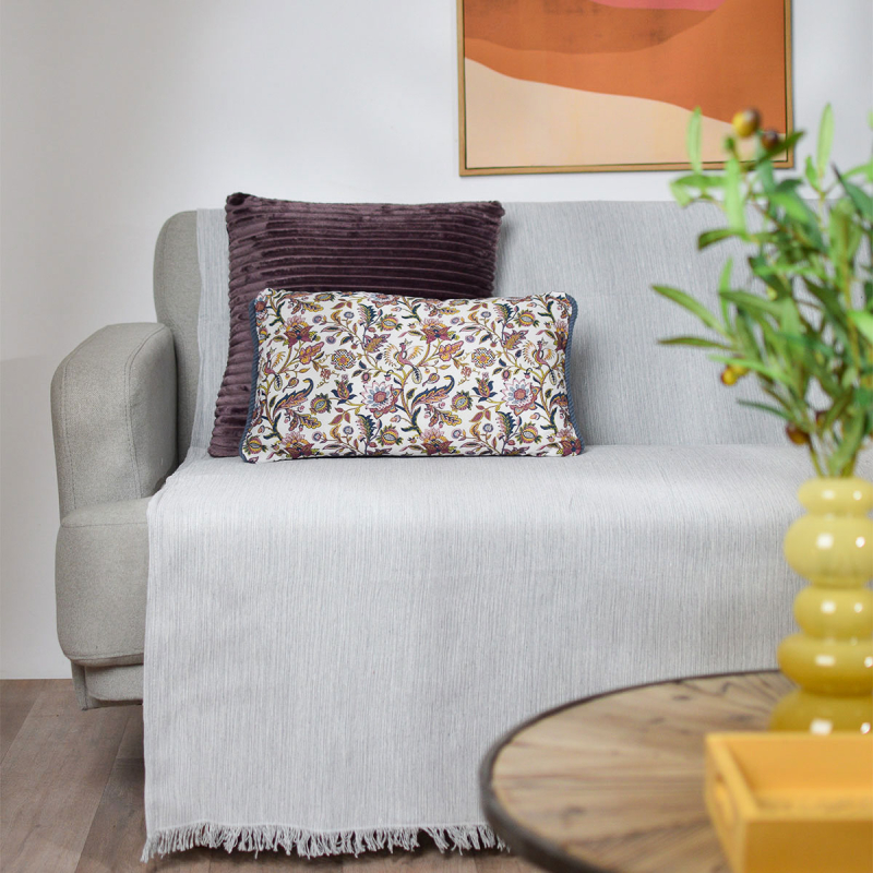 Ριχτάρι Καναπέ Τετραθέσιου (180x330) Ravelia Solas L.Grey