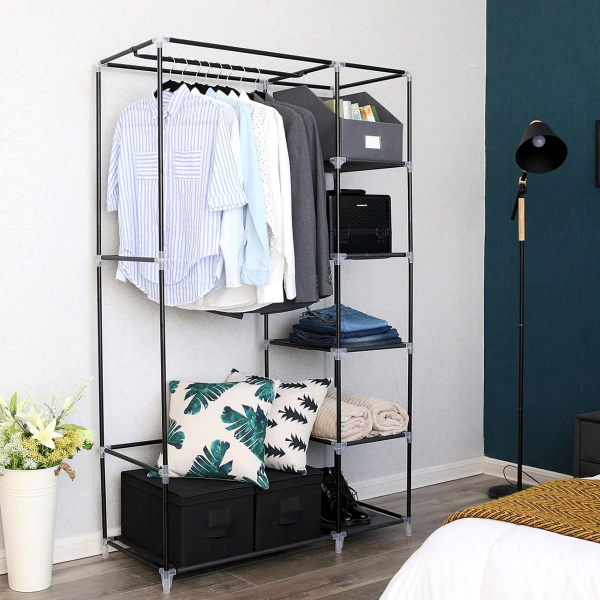 Υφασμάτινη Ντουλάπα (110x45x175) Songmics LSF007G