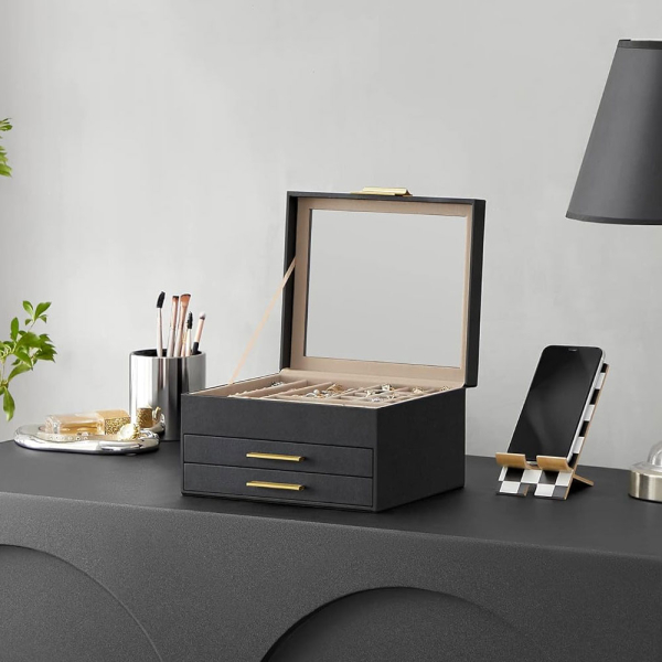 Μπιζουτιέρα Κουτί Με Συρτάρια (23.1x20.3x13.5) Songmics JBC239B03