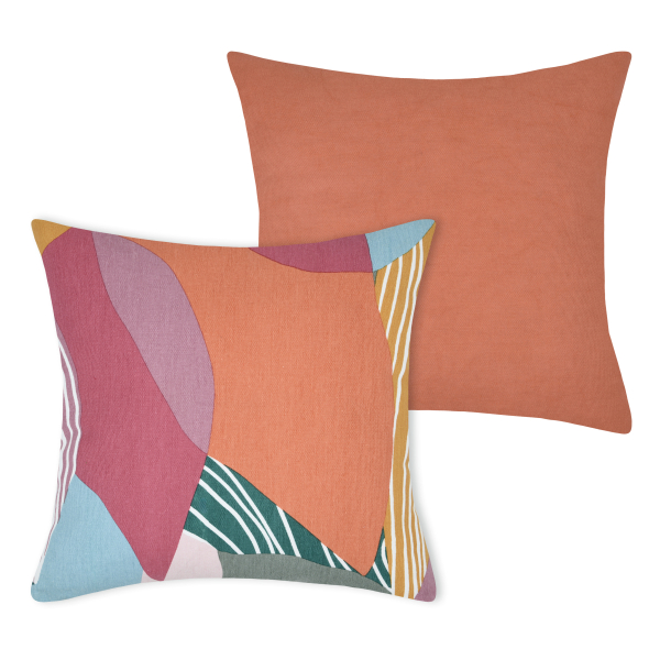 Διακοσμητική Μαξιλαροθήκη 2 Όψεων (40x40) S-F Mandy C0D128001H