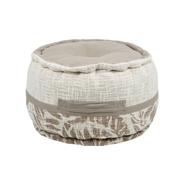 Πουφ (Φ40x30) S-F Hemera Taupe C8D388001