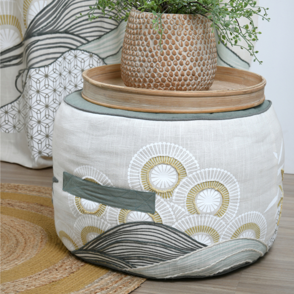 Πουφ (Φ40x30) S-F Yuki Jade C8D326001