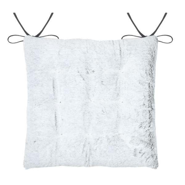 Γούνινο Μαξιλάρι Καρέκλας 2 Όψεων (40x40+5) S-F Asgard Pearl CUD351002GAL