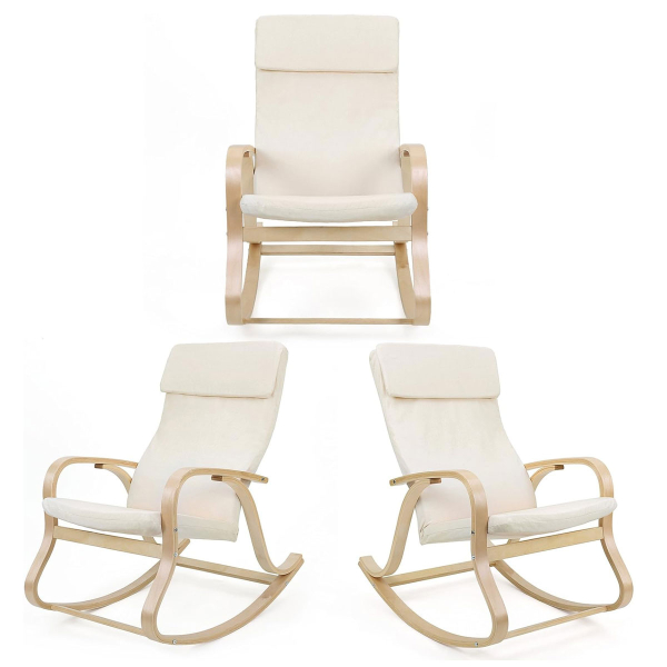 Πολυθρόνα Relax Κουνιστή (65x90x98) Songmics LYY30M