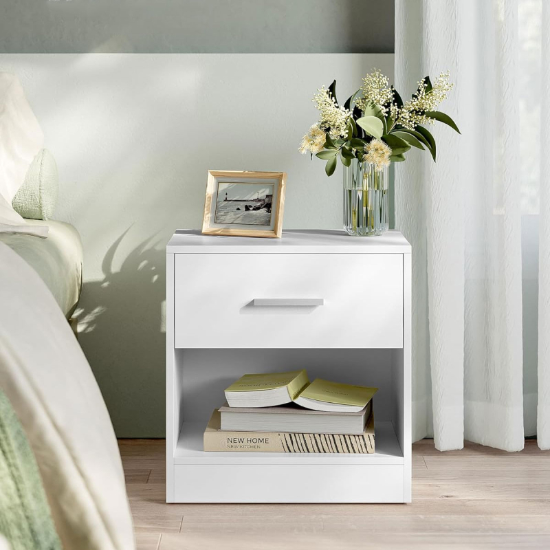 Κομοδίνο Με Συρτάρι & Ράφι (39x28x41) Vasagle LET619T14