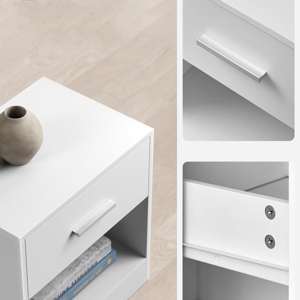 Κομοδίνο Με Συρτάρι & Ράφι (39x28x41) Vasagle LET619T14