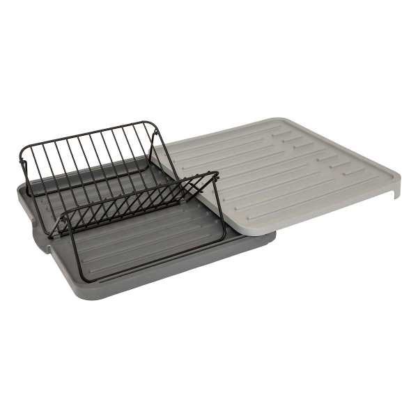 Στραγγιστήρι Πιάτων Επεκτεινόμενο (58.2x36.2x10.3) F-V Neo Gris 189774A