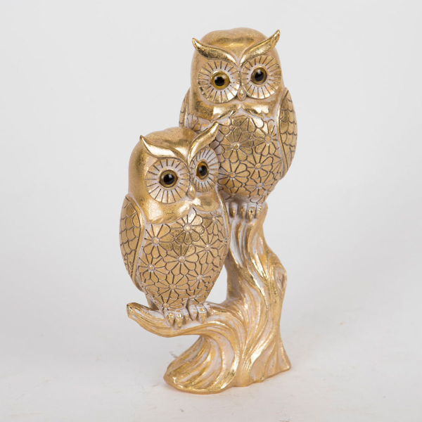 Διακοσμητική Φιγούρα Κουκουβάγιες (10x6x19) Estheti 752-11529