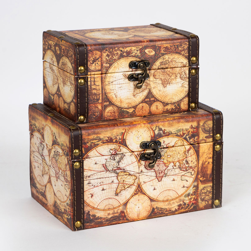 Κουτιά Αποθήκευσης (Σετ 2τμχ) Estheti 752-17011