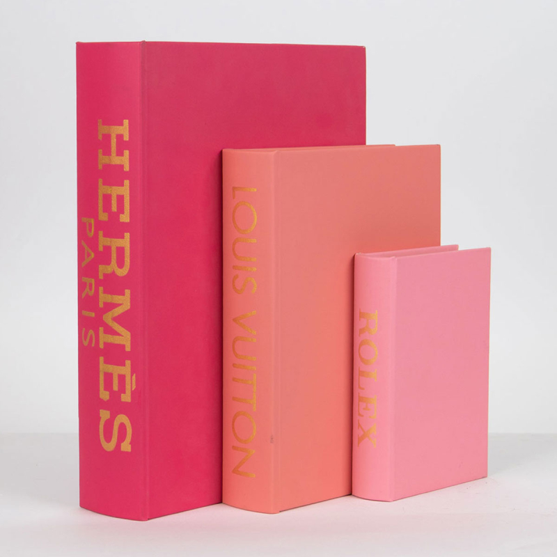 Διακοσμητικά Βιβλία/Κουτιά (Σετ 3τμχ) Estheti 752-17033