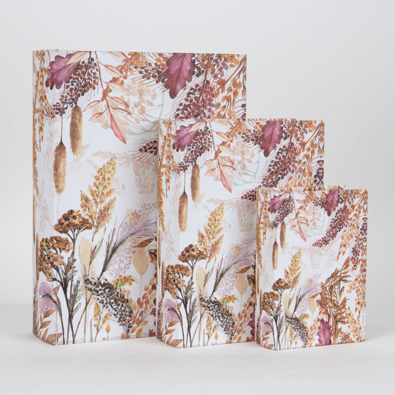 Διακοσμητικά Βιβλία/Κουτιά (Σετ 3τμχ) Estheti 752-17043