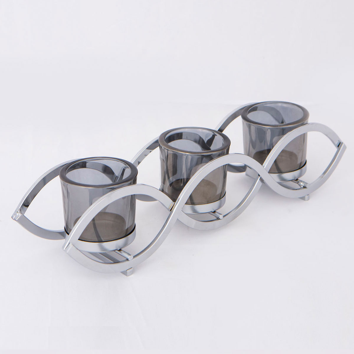 Κηροπήγιο για Ρεσώ 3 Θέσεων (33X8X8) Estheti 752-24036 Home Διακόσμηση Κηροπήγια Spitishop