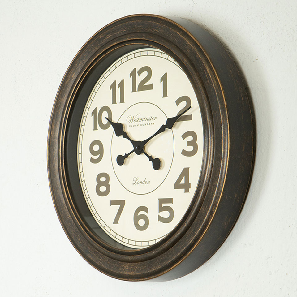 Ρολόι Τοίχου (Φ44 5X6) Estheti 753-12023 Home Διακόσμηση Ρολόγια & Επιτραπέζια Spitishop
