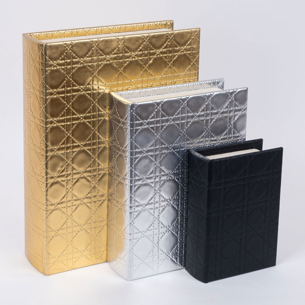 Διακοσμητικά Βιβλία/Κουτιά (Σετ 3τμχ) Estheti 752-17076